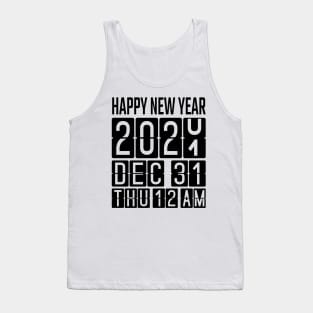 New Year Odometer, Happy New Year 2021 Tank Top